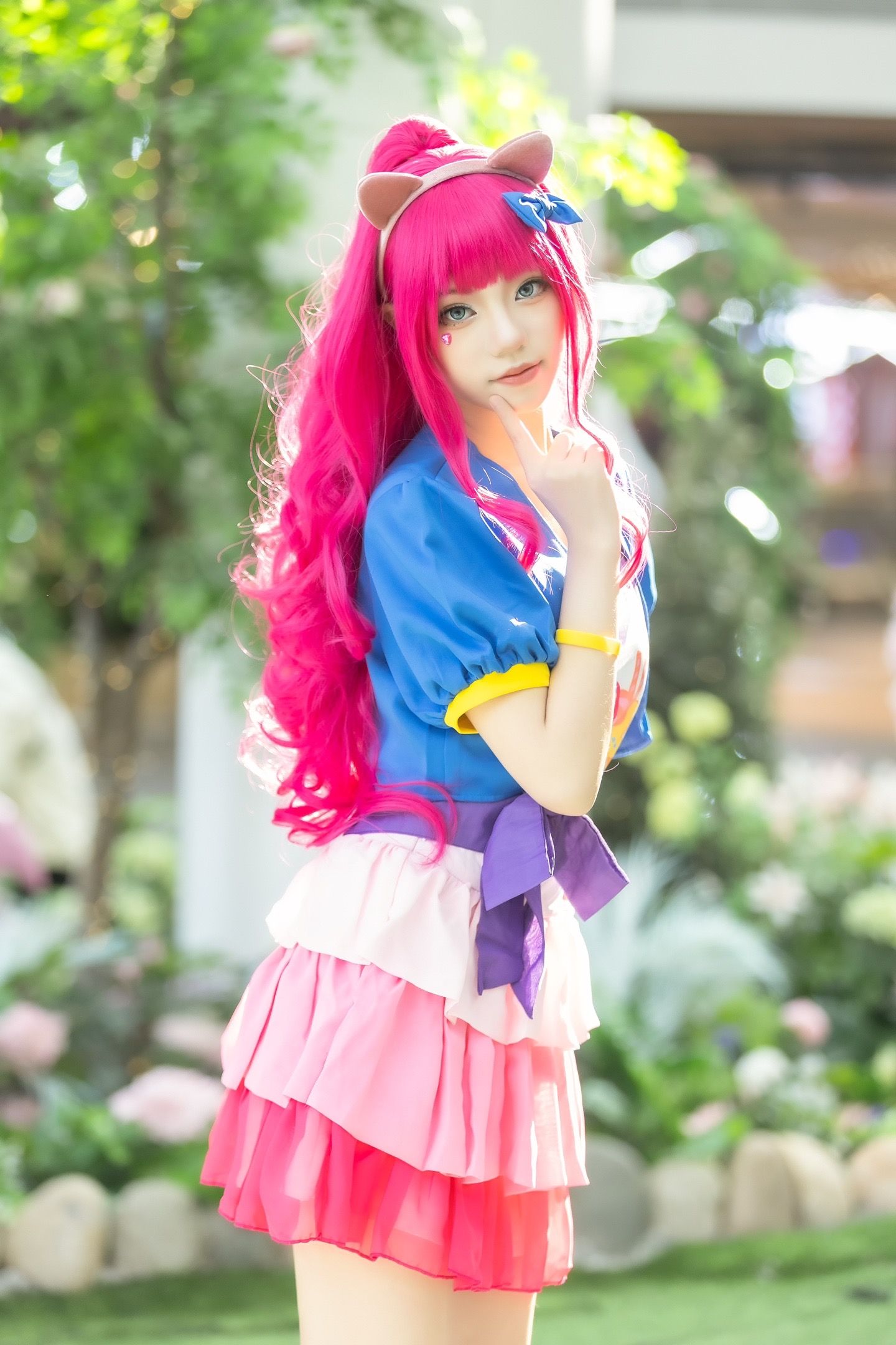 My Little Pony cos costume Pinkie Pie anthropomorphic Pinkie Pie ...