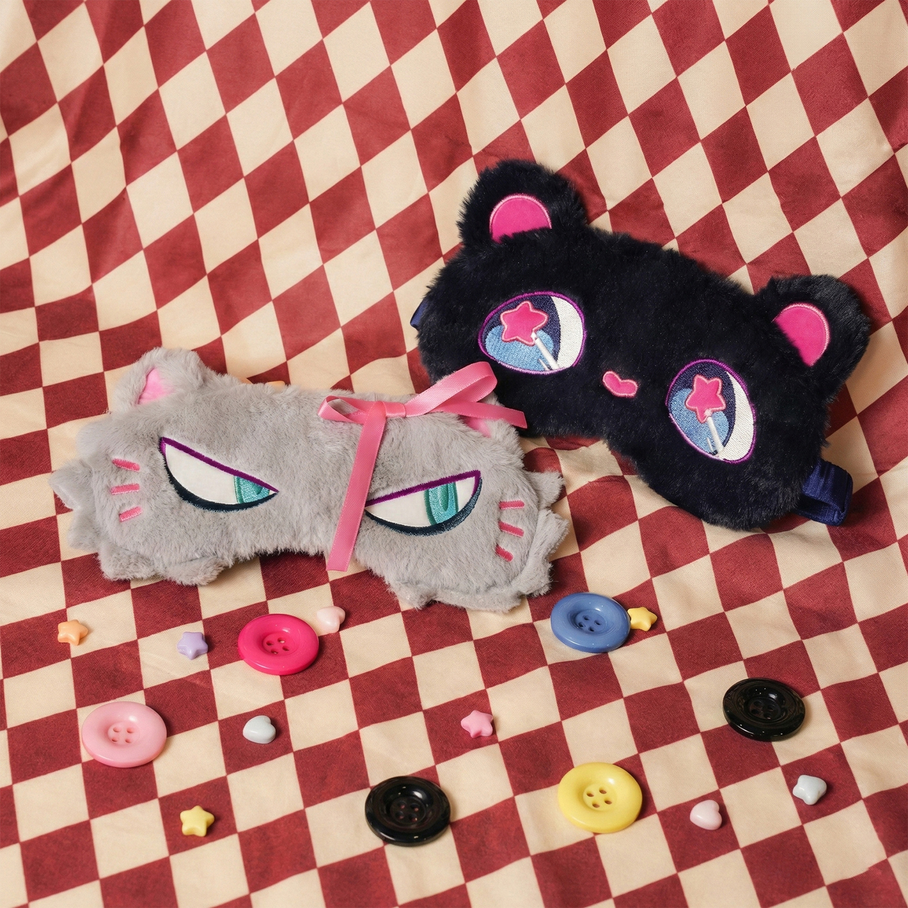 Official Alien Stage Anime ALNST 3rd Anniversary Plush Eye Mask for ...