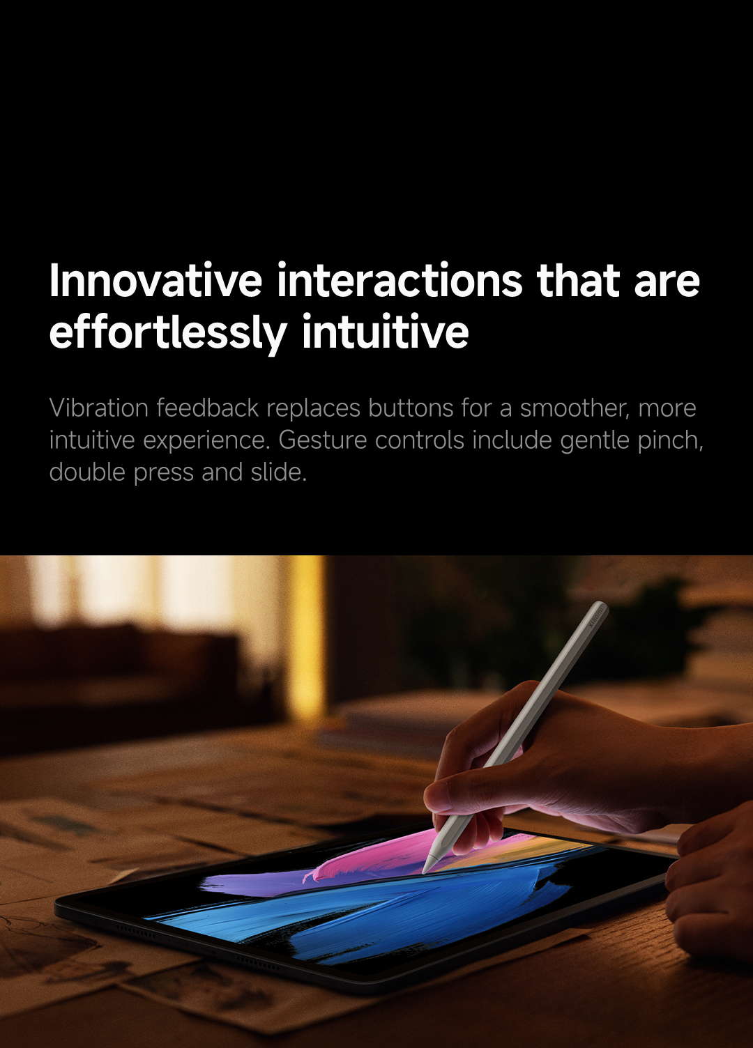 Xiaomi Focus Pen Pro| Integrated buttonless design, Innovative ...