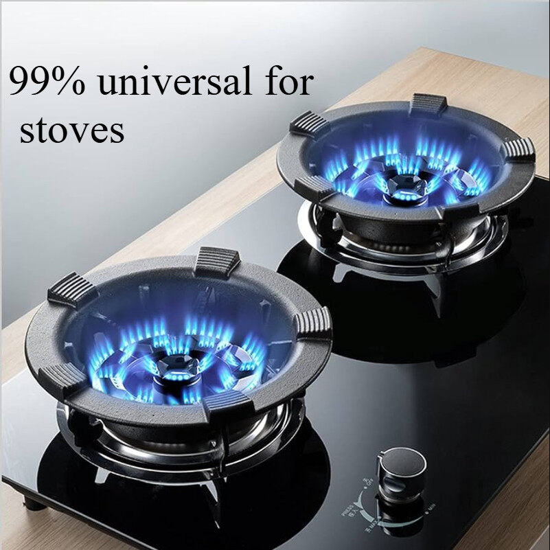 1 PC Gas Stove Thickened Windproof Cover 4/5 Claw Universal Anti Slip ...