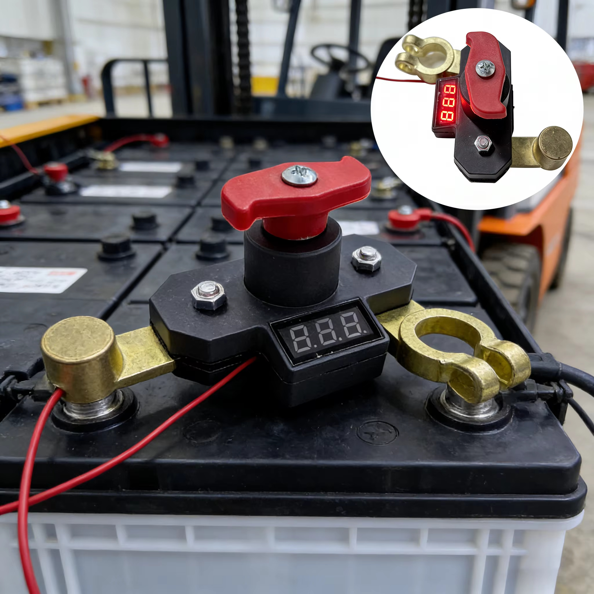 (Local Stock) 12-24V Car Battery Disconnect Switch ON OFF, 360° Rotate ...