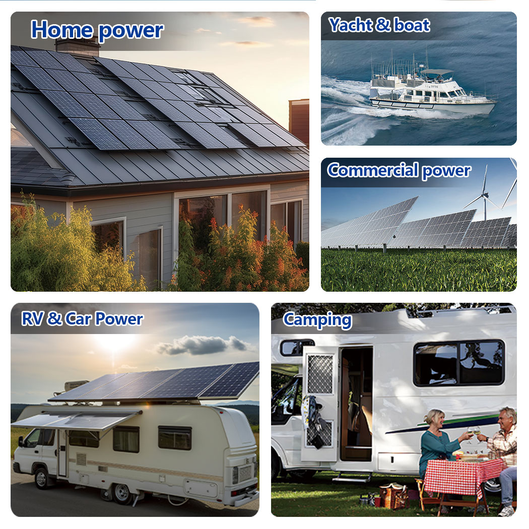Y&H 4.2KW/6.2KW On/Off Grid Solar Hybrid Inverter DC24V/48V to AC220V ...