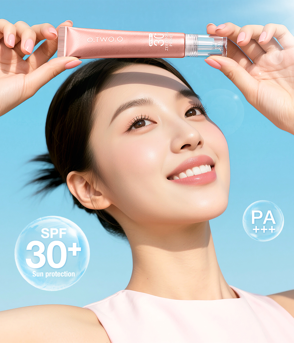 【2.0+ Sunscreen】O.TWO.O 2 In 1 Face Primer Zero Pores Smooth SPF30 ...