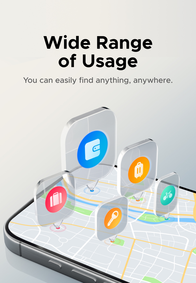 UGREEN FineTrack Bluetooth Smart Locator Anti Lost Work with Apple Find ...