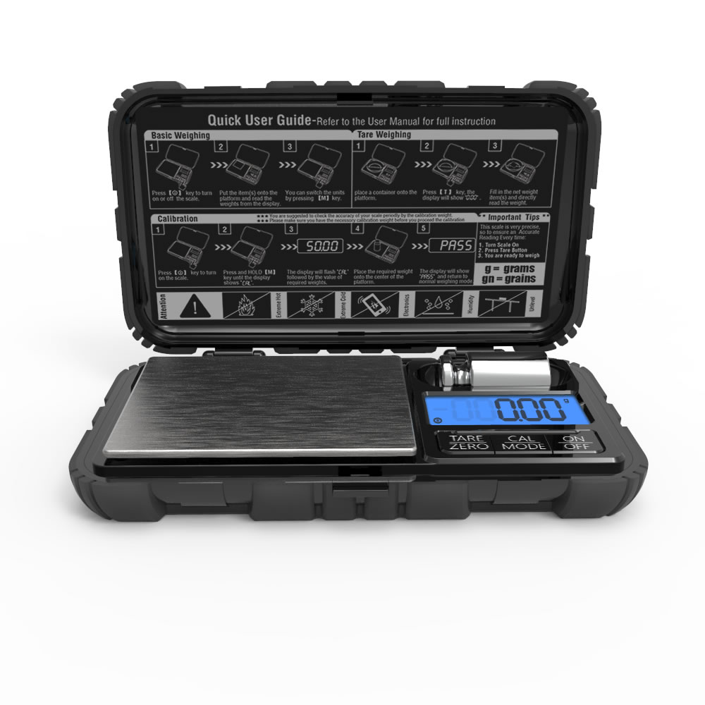 Digital Scale 0.01g, Electronic Balance with Stainless Steel Platform ...
