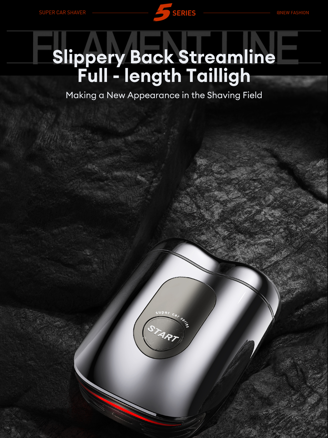 Skyworth CP52 Zinc Alloy · Supercar Shaver IPX7 Waterproof 8000RPM High ...