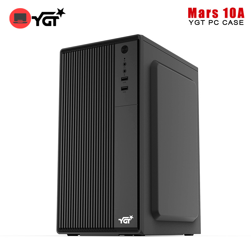 YGT Mars 10A PC Case With PSU Generic Computer Case Black Gaming ...
