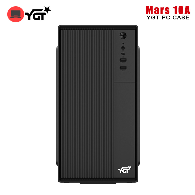 YGT Mars 10A PC Case With PSU Generic Computer Case Black Gaming ...