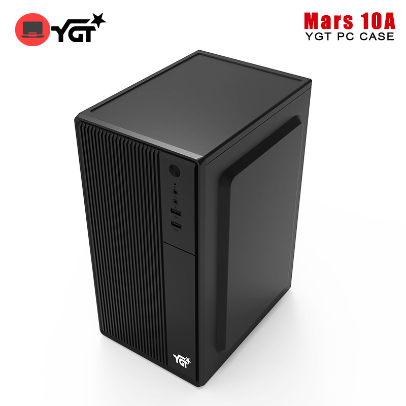 YGT Mars 10A PC Case With PSU Generic Computer Case Black Gaming ...