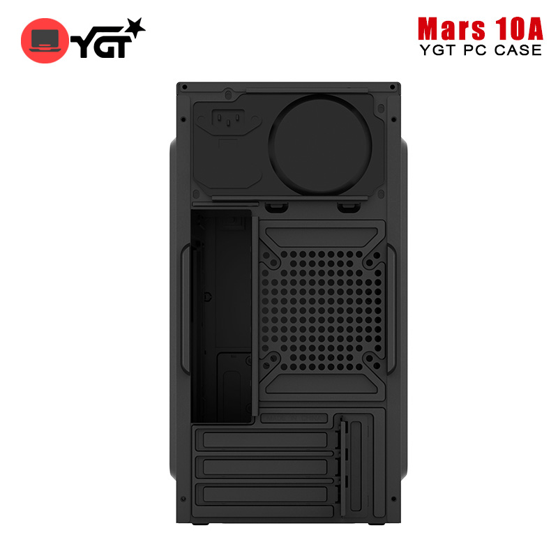 YGT Mars 10A PC Case With PSU Generic Computer Case Black Gaming ...