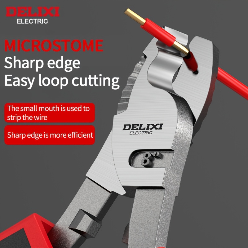 Cable Wire Cutters 6/8 Inch Chrome Vanadium Steel For Efficient ...