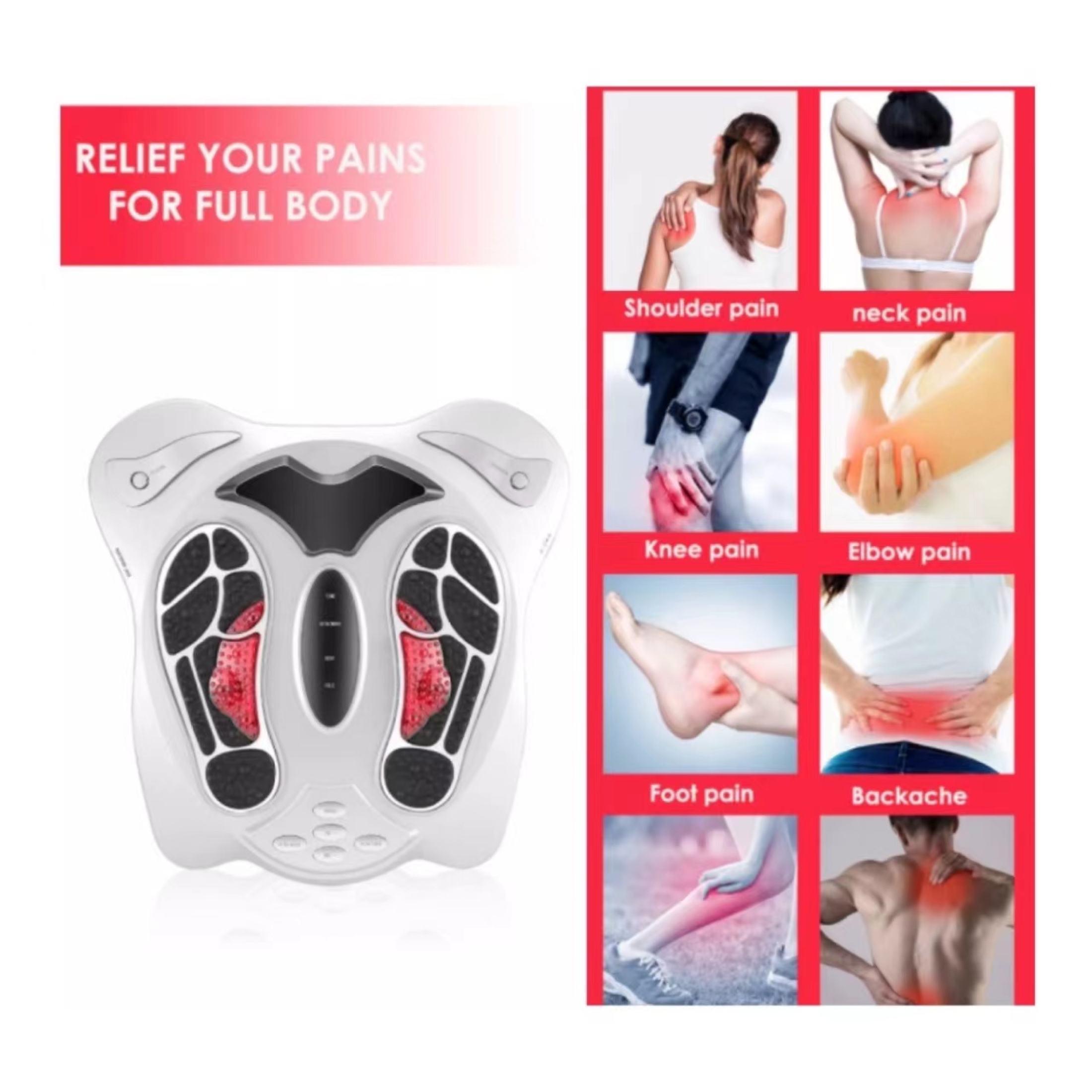 NEW Health Protection Foot Massager Acupuncture Massage Slimming ...