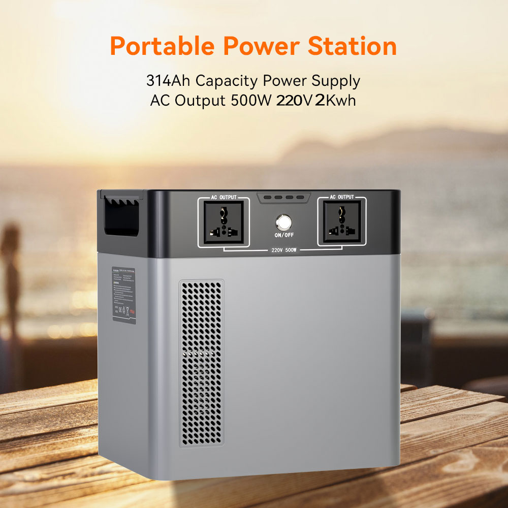 Flowatt 500W 314Ah Portable Power Station Battery Backup Multi-Purpose ...