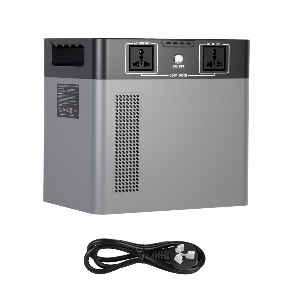 Flowatt 1000W 314Ah Portable Power Station Battery Backup Multi-Purpose ...