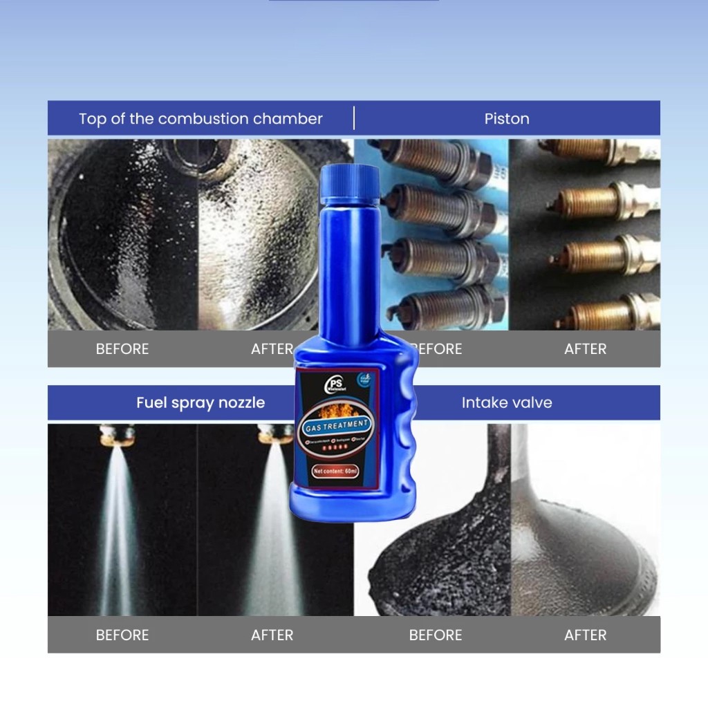 gas treatment for motorcycle Carbon Cleaner Fuel Additives Remove ...