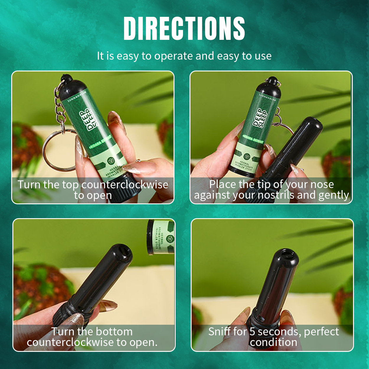 Deep Sleep Inhaler 100% Authentic Relieve nasal congestion and headache ...