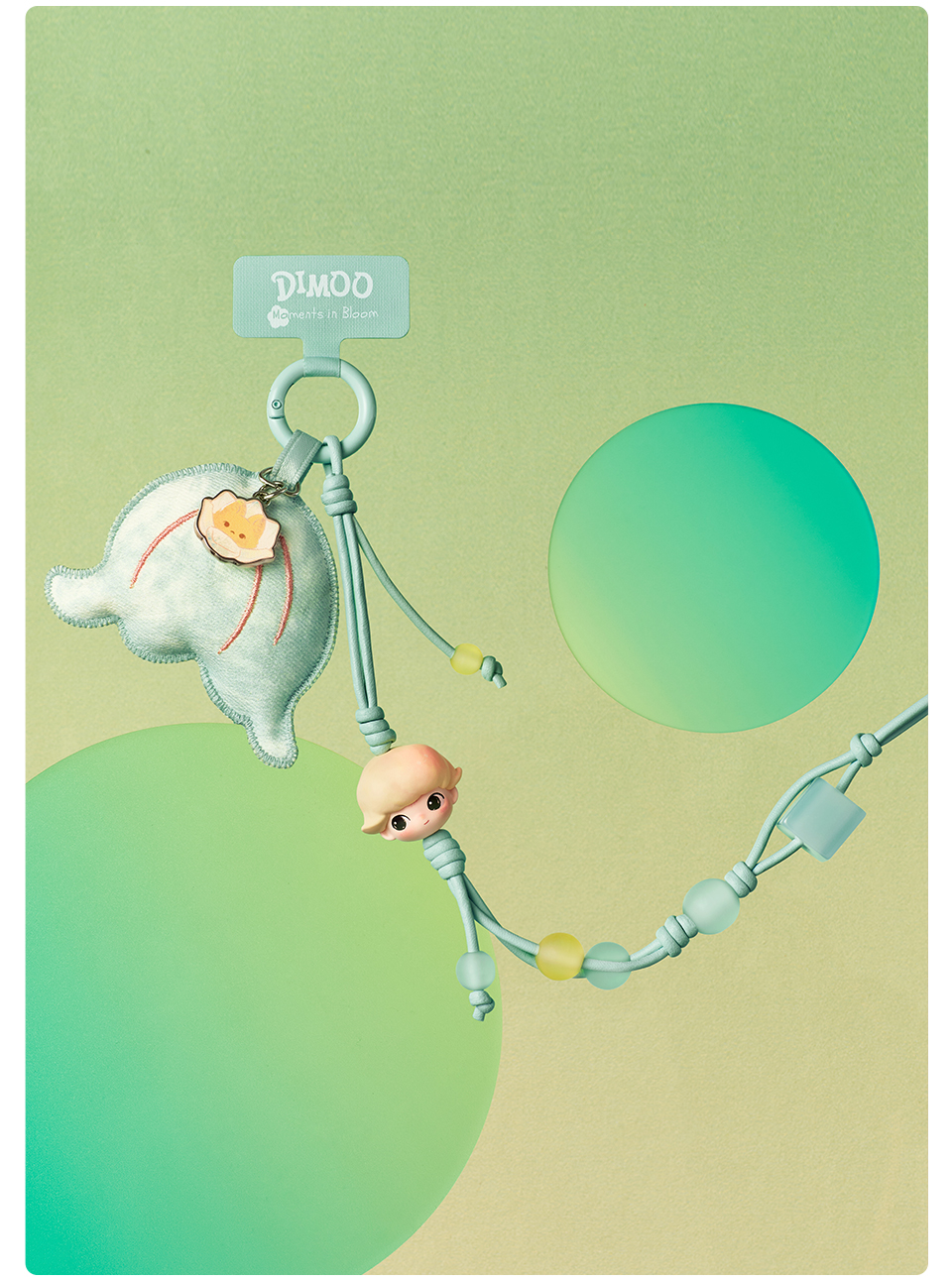 POP MART DIMOO Moments in Bloom Series-Decorative Charm Blind Box Toys ...