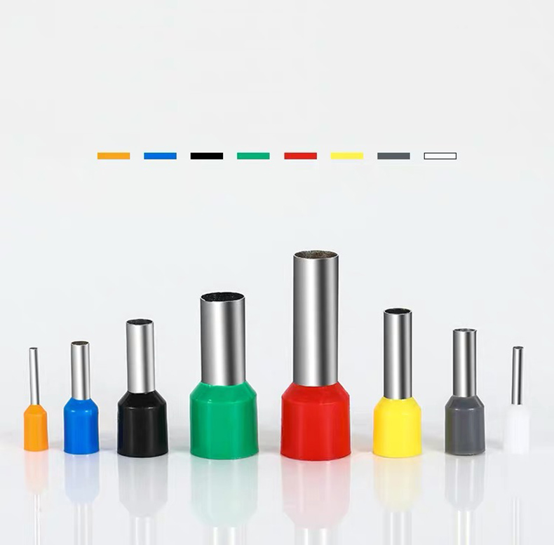 MIRCOE 100PCS VE Series Wire Terminals – Top Insulated Tube Type Crimp ...