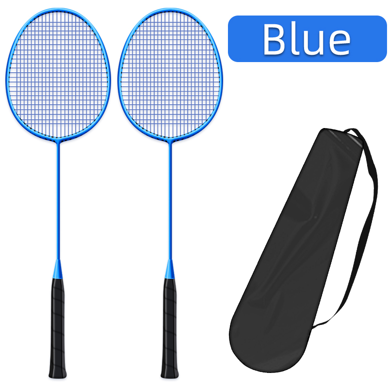 Carbon Fiber 2 Pcs Bionic Shaft Technology Badminton Racket 24Lbs High ...
