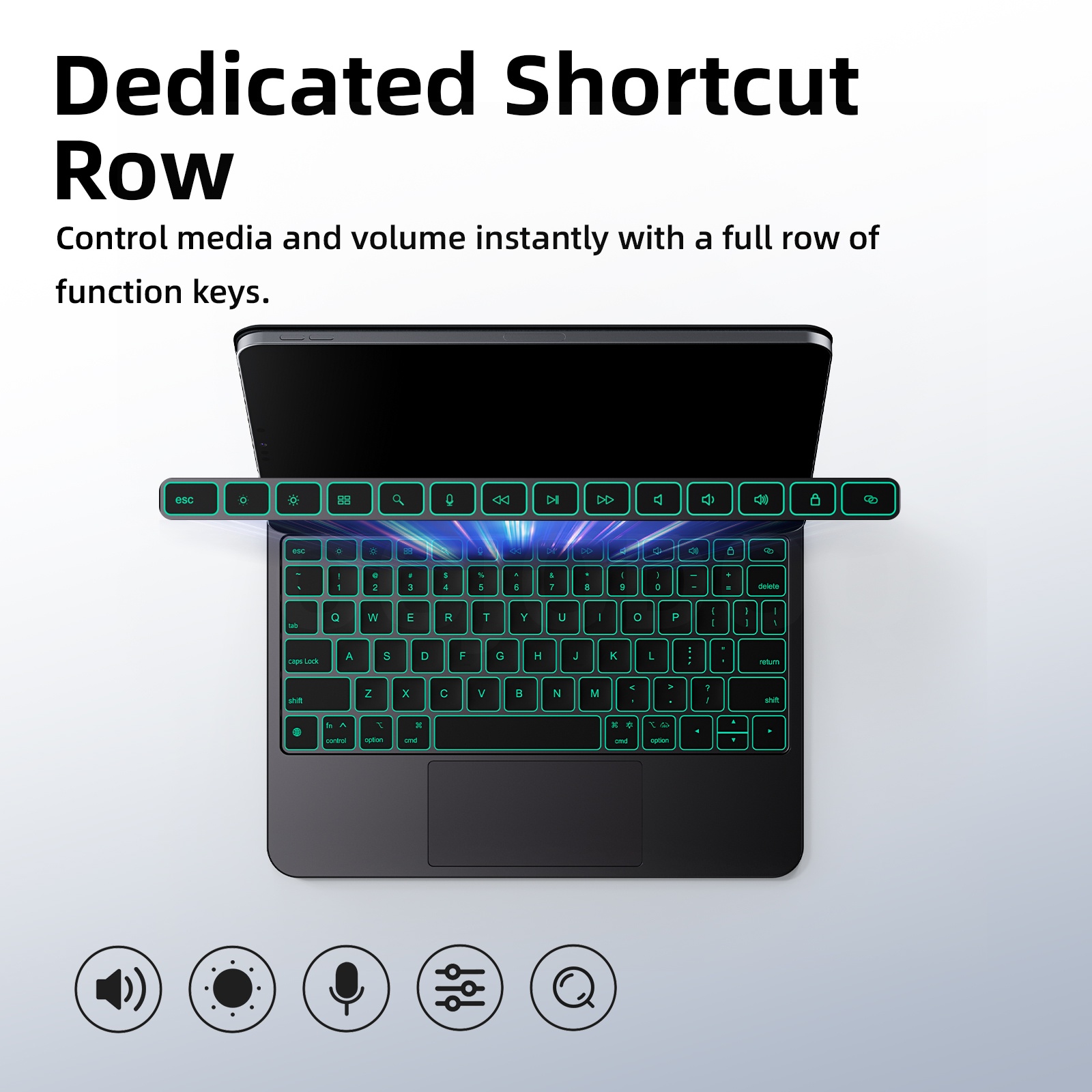 GOOJODOQ Magic Keyboard for ipad Pro 11 Air 4 5 10th 11th Gen A16 Case ...