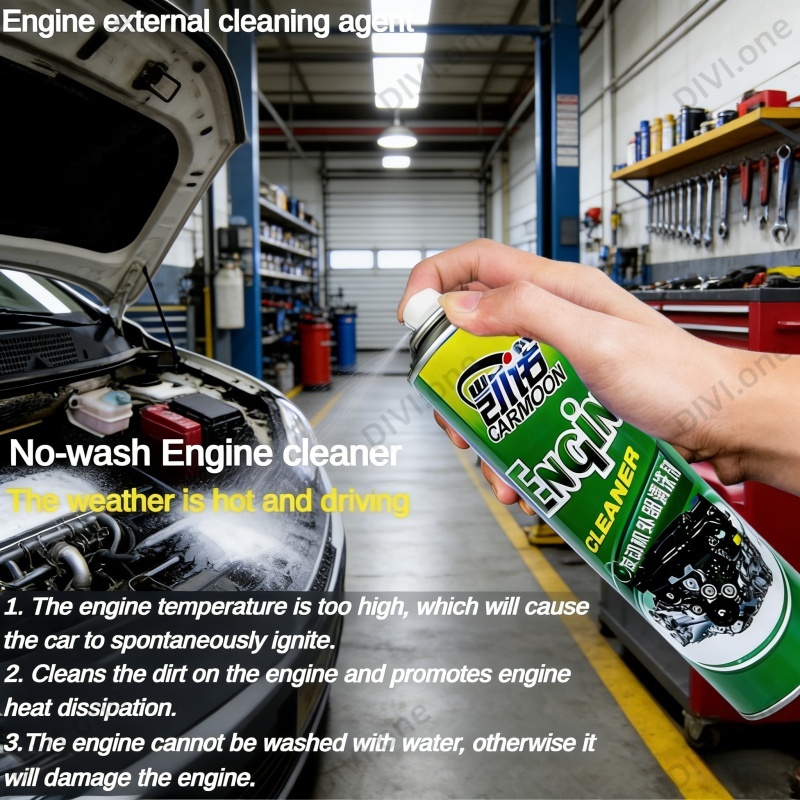 650ML Engine Cleaner Spray Paint for Car/Motorcycle Quick Degreaser ...