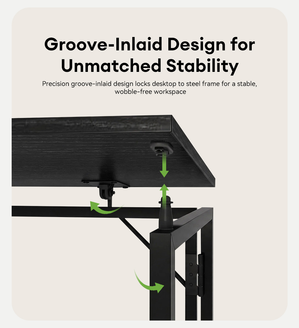 MUSSO F5 80cm Foldable Side Table No Assembly Space-Saving Home Leisure ...