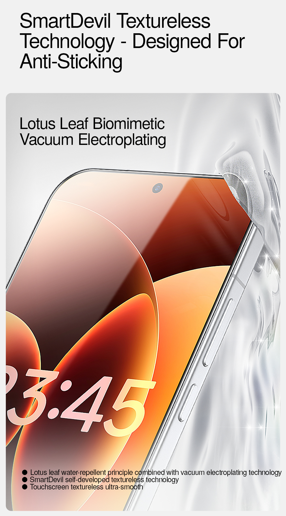 SmartDevil HD Crystal Diamond Tempered Glass For POCO X8 Pro/X8 Pro Max ...