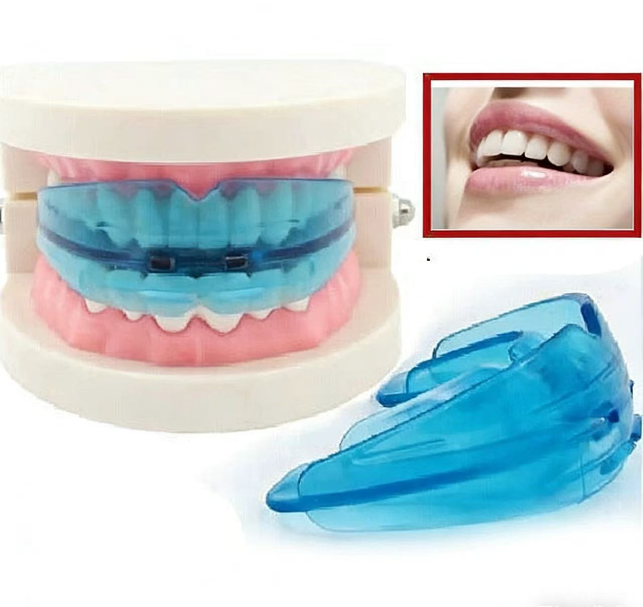 Adult Silicone Night Mouth Guard for Teeth Grinding, Comfortable Dental ...
