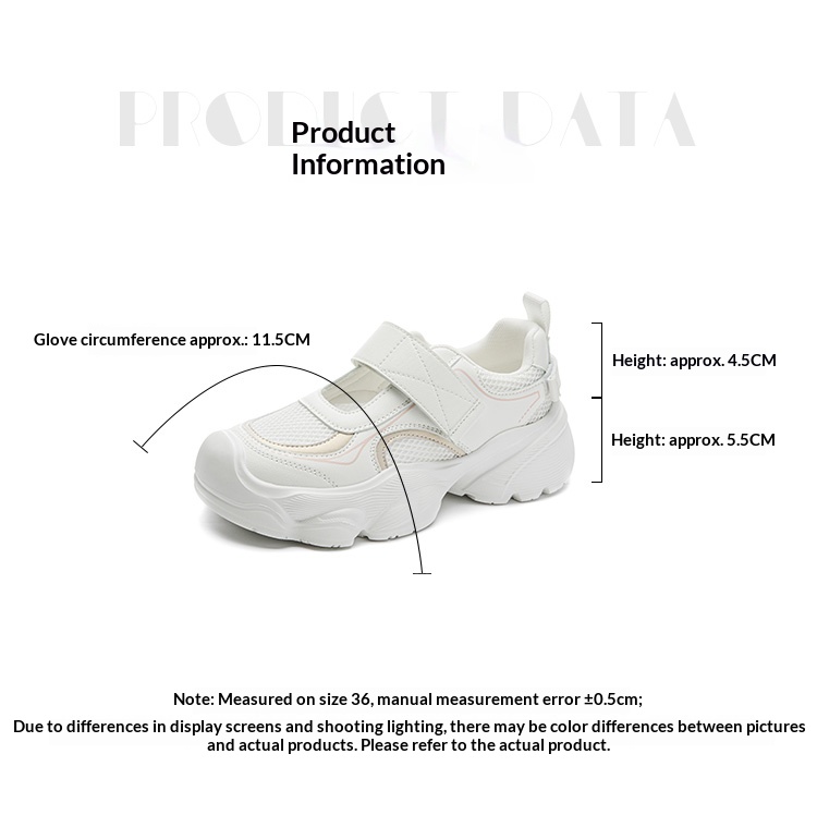DUSTO Casual Sports Shoes Heightened Breathable Anti-slip DWF002805A ...