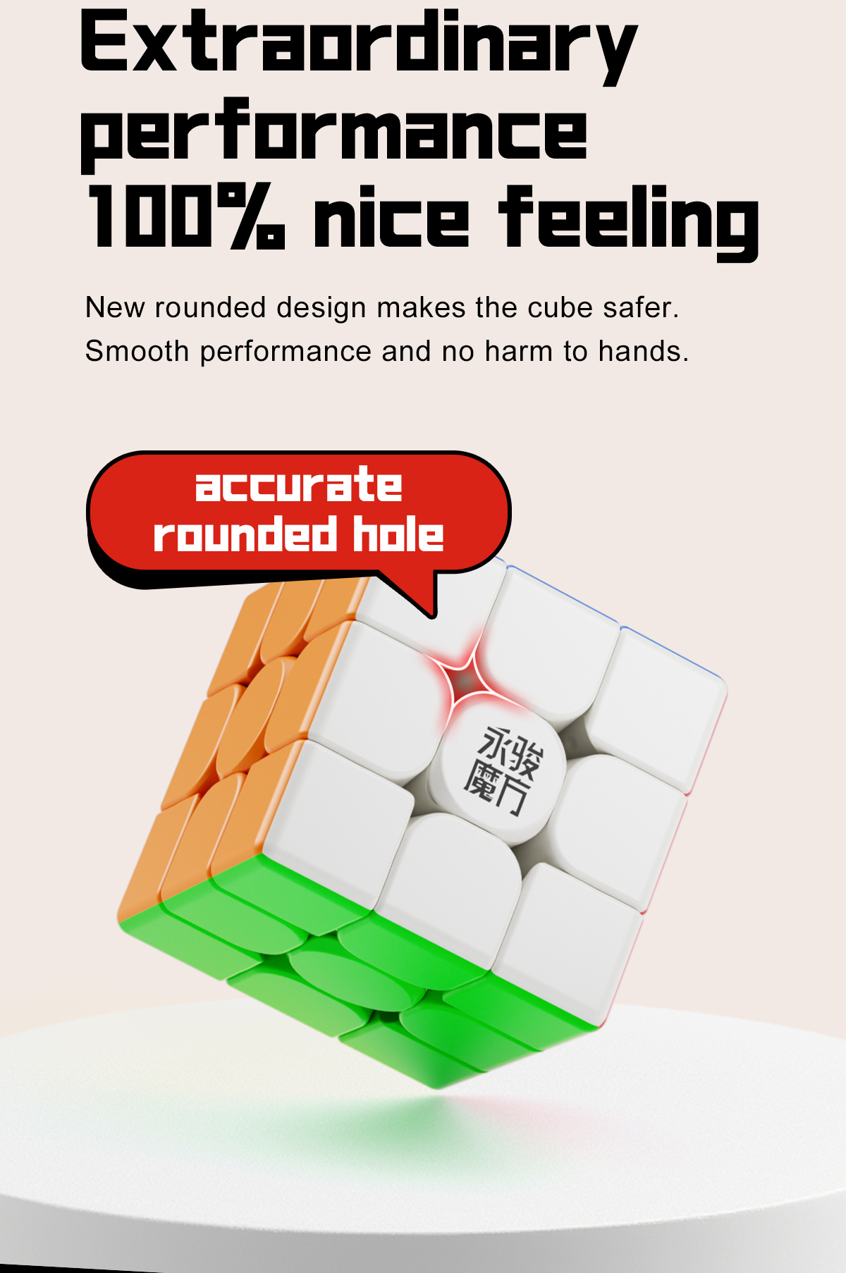 YJ Yulong 3x3 Magnetic Speed Cube Aurora Edition Glossy Finish Magic ...