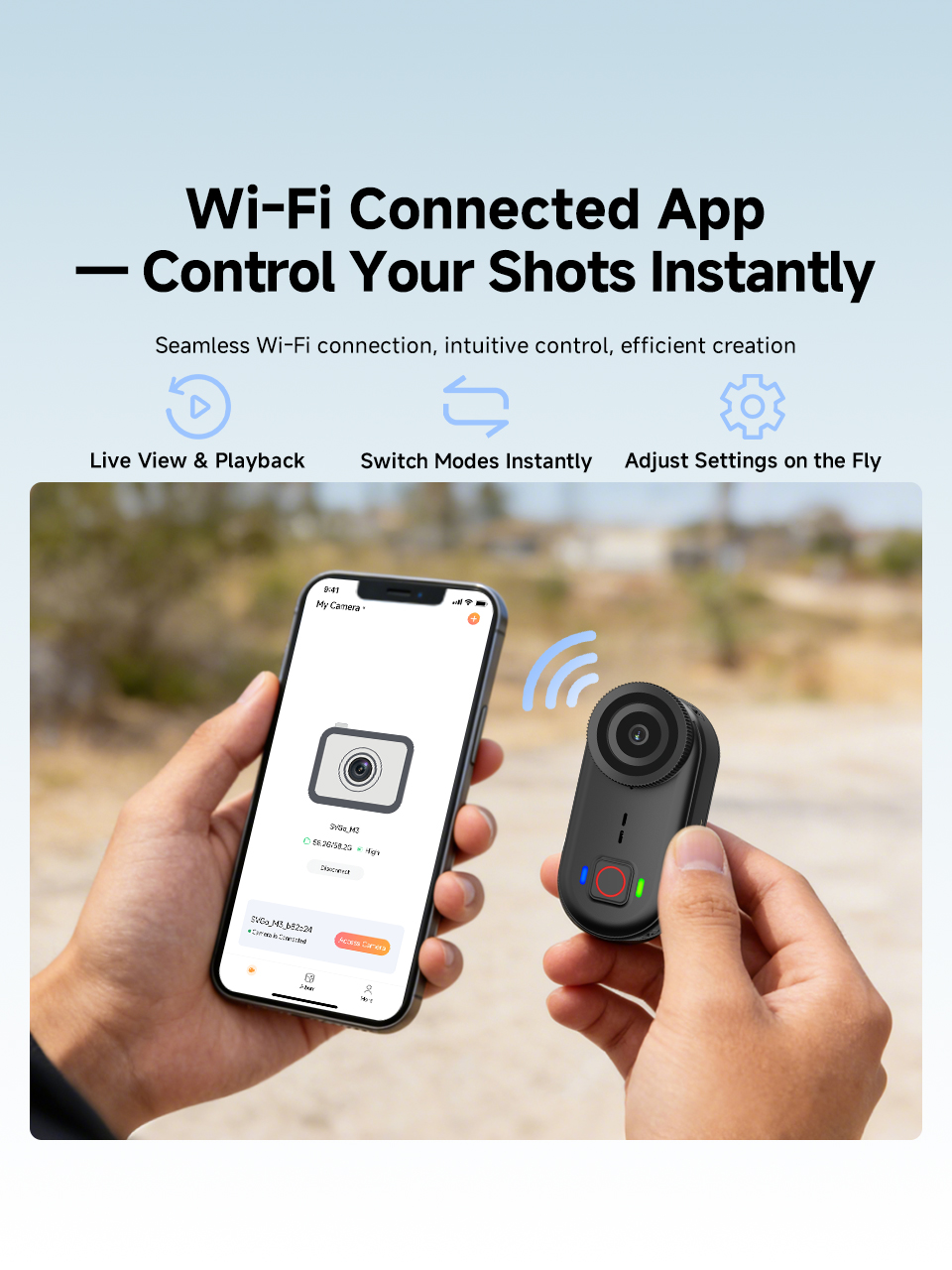 SVBONY SVGO M3 4K Thumb Camera, 20MP Magnetic Mount, 64GB Internal ...