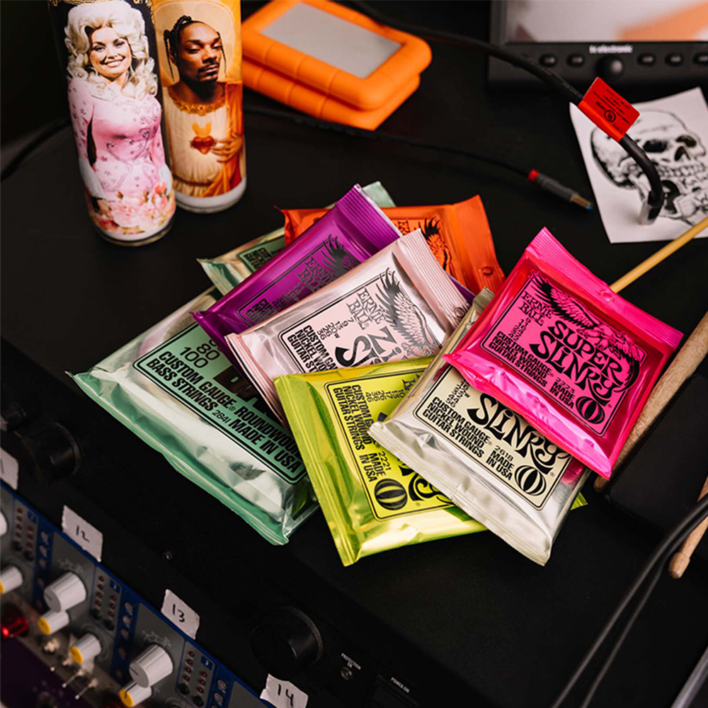 Ernie Ball Electric Strings 2220/2221/2222/2223/2225/2626/2627 Nickel ...