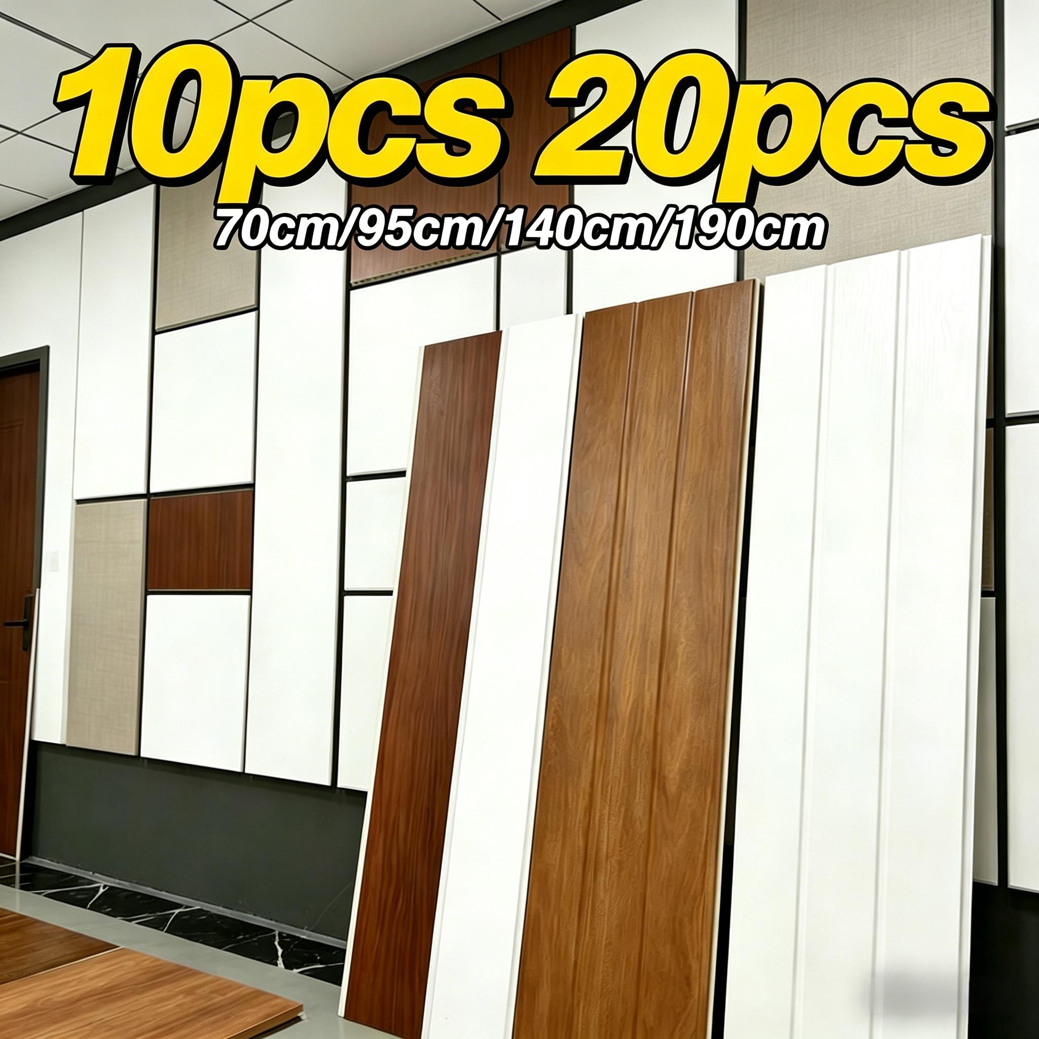[10pcs 20pcs]-PVC Ceiling PVC Panel Wall Background Wall Waterproof ...