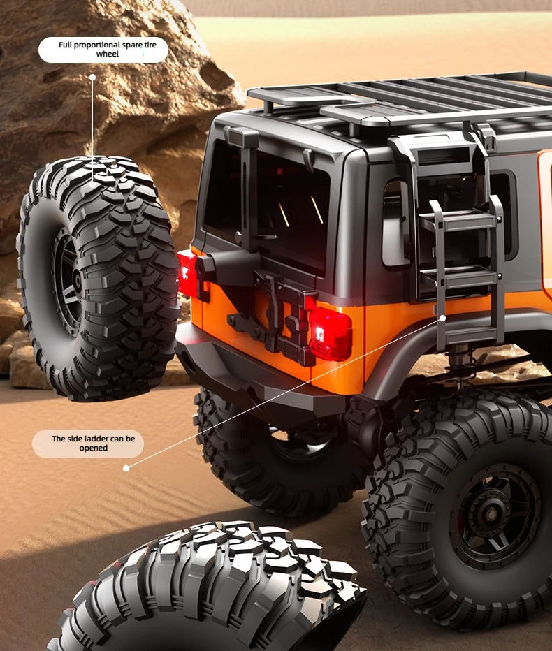 HB Toys 1/10 RC Crawler R1011-R1016 4WD Off-Road Truck 550 Motor High ...