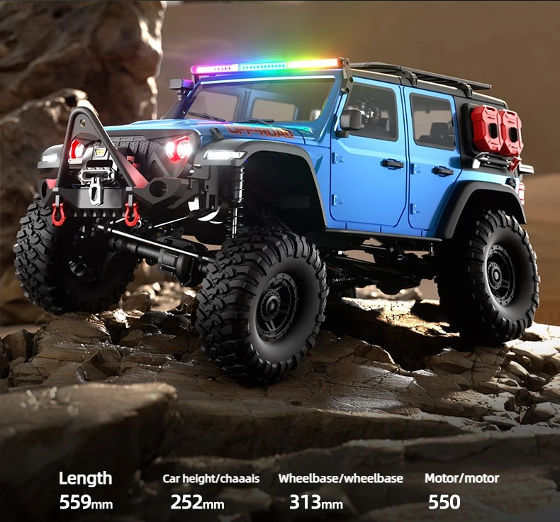 HB Toys 1/10 RC Crawler R1011-R1016 4WD Off-Road Truck 550 Motor High ...