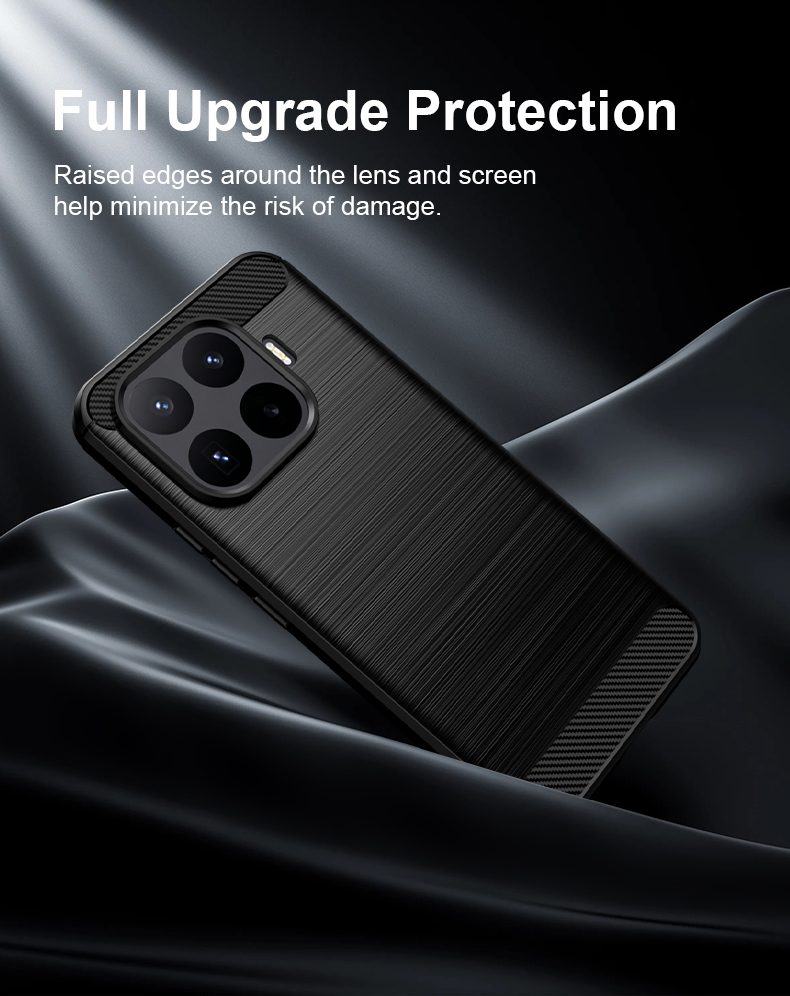 For Xiaomi 14T 15T 17T Pro 5G Brushed Texture TPU Phone Case Anti ...