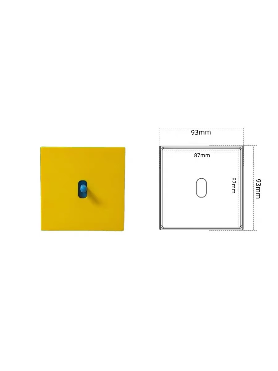 Cute Wall Switch Protective Cover, Wall Sticker Decoration Does Not ...