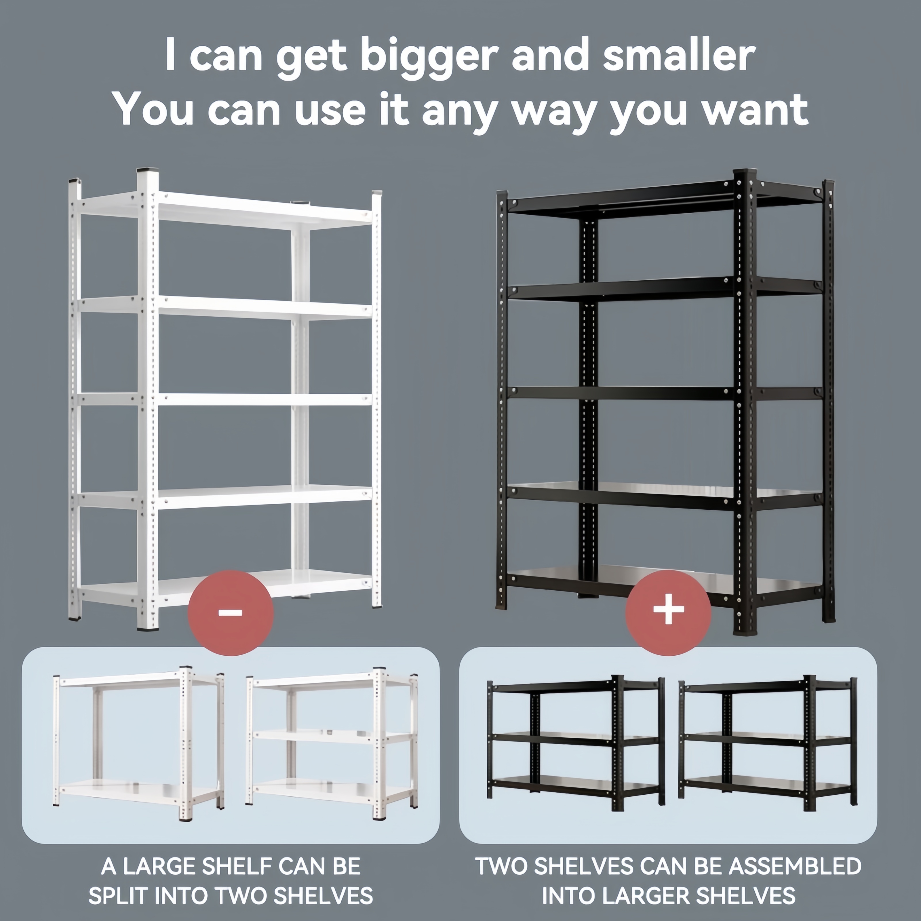 Metal Rack Shelves Heavy Duty Bolt Rack Metal Shelf Stainless Rack ...