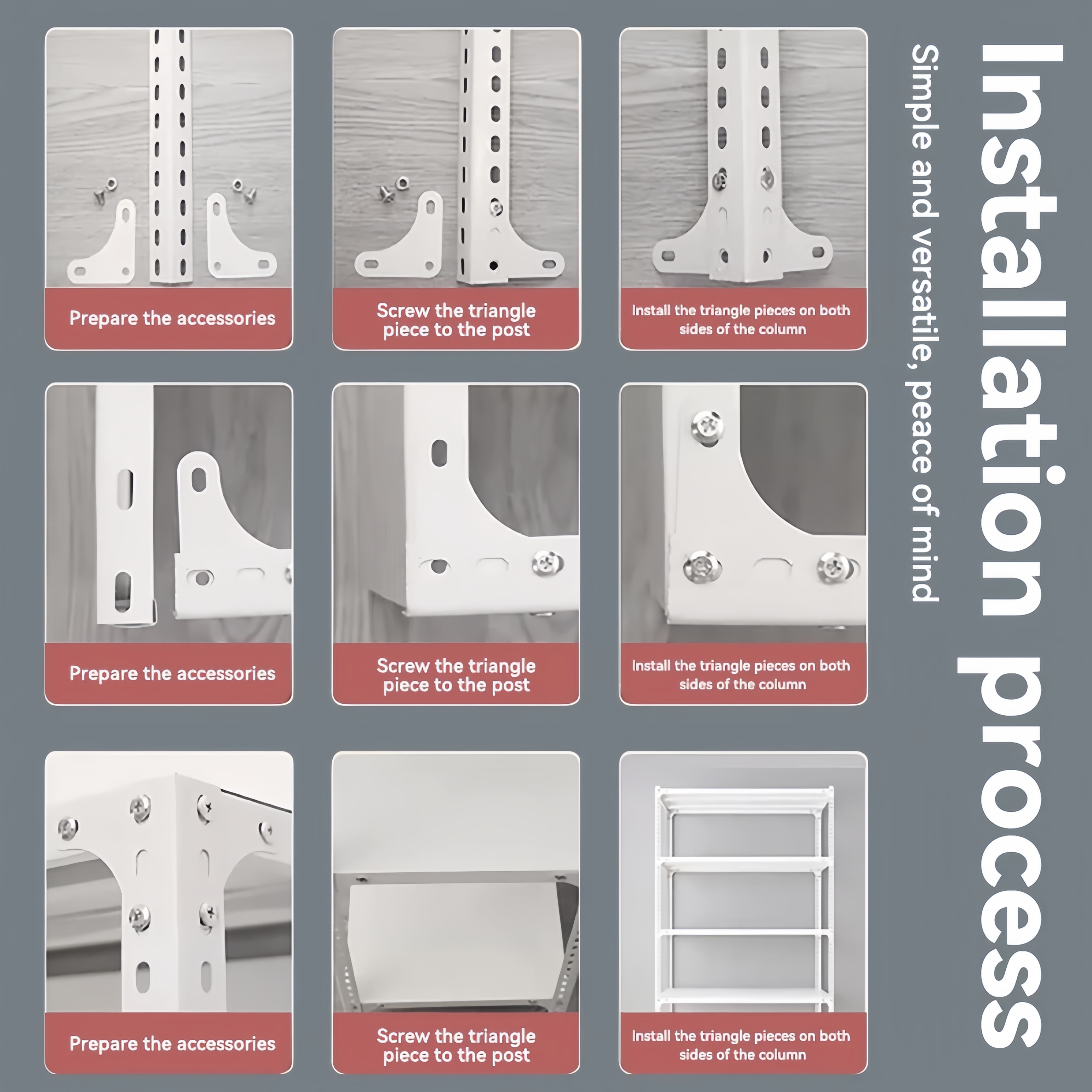 Metal Rack Shelves Heavy Duty Bolt Rack Metal Shelf Stainless Rack ...