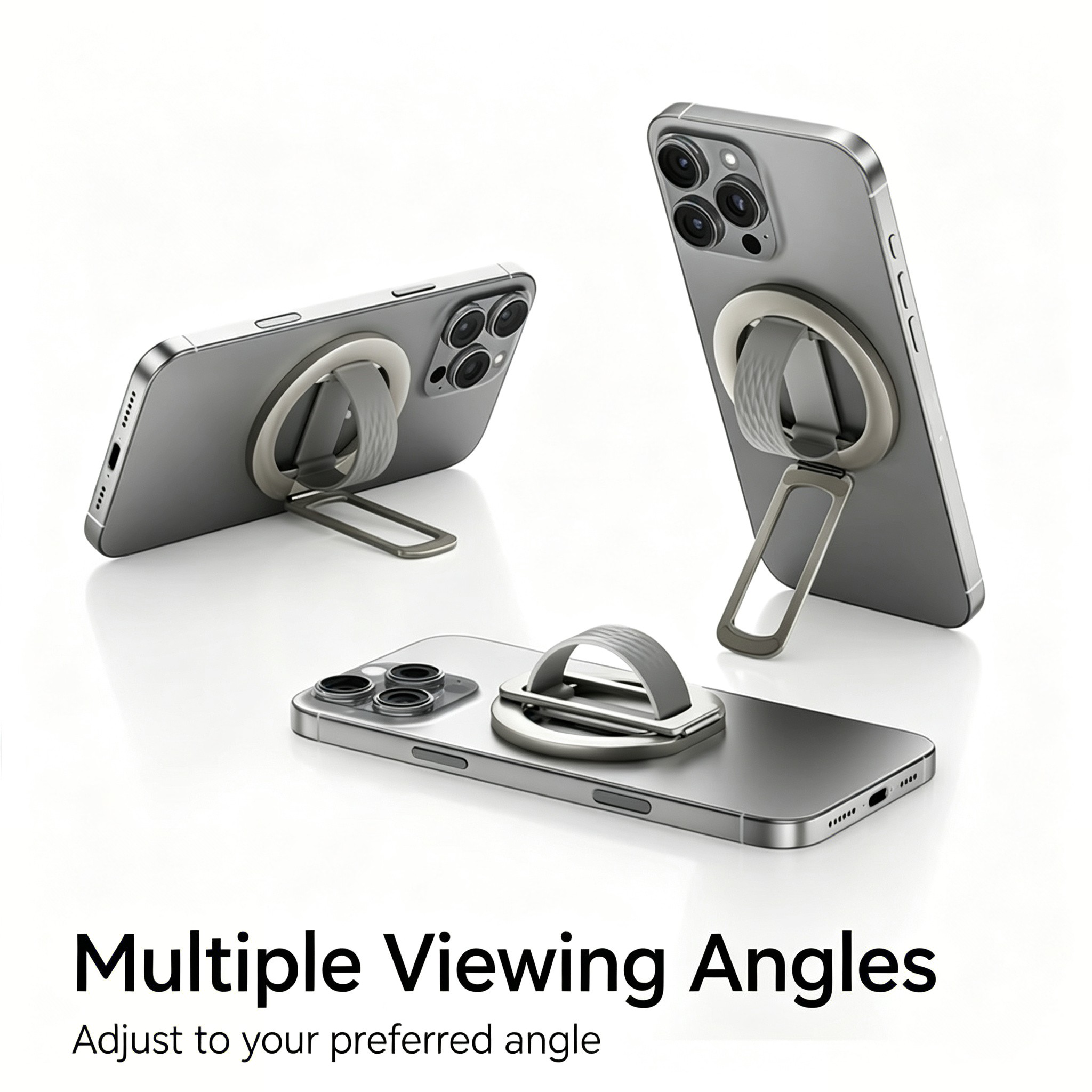 Octobuddy Magnetic Phone Holder Phone Grip Ring Stand for iPhone ...