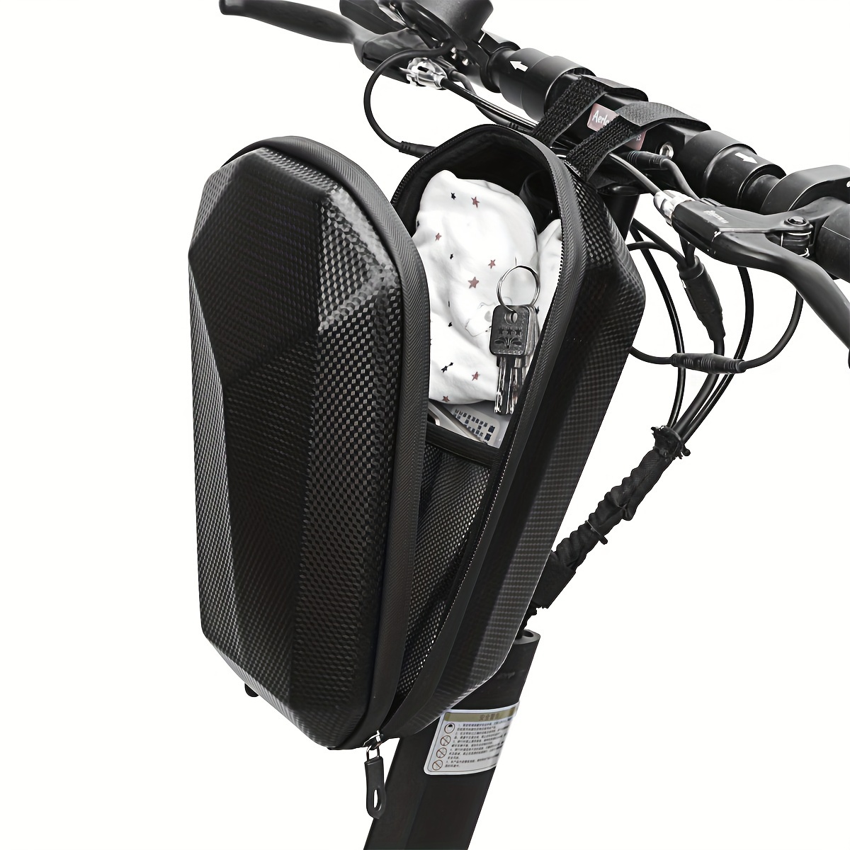 Durable Large Capacity Waterproof Electric Scooter Handlebar Storage ...
