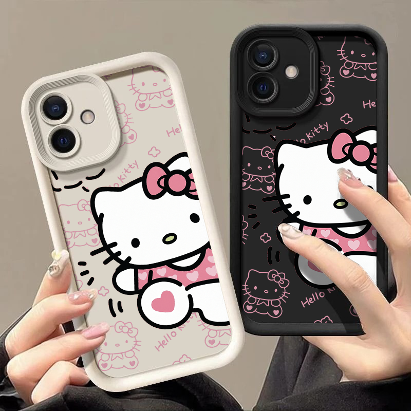 infinix Smart 10 X6725 Smart 9 8 Pro Solid Phone Cover HelloKitty Cat ...