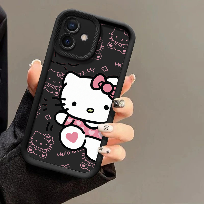 infinix Smart 10 X6725 Smart 9 8 Pro Solid Phone Cover HelloKitty Cat ...
