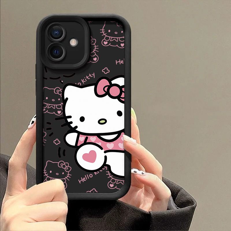 infinix Smart 10 X6725 Smart 9 8 Pro Solid Phone Cover HelloKitty Cat ...