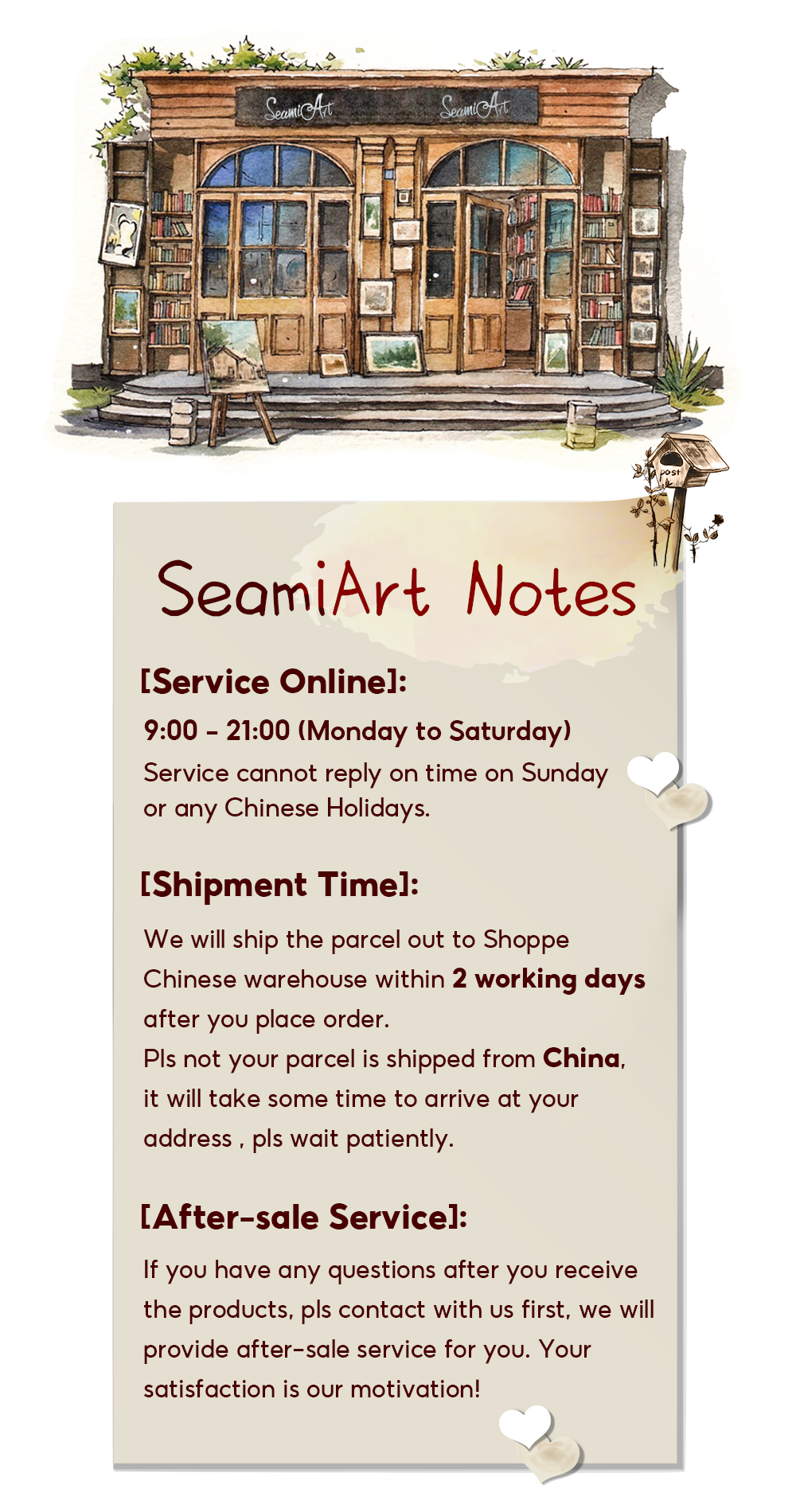 SeamiArt Replaceable Glass Nibs Wood Handle Dip Pen Set with Metal Box ...
