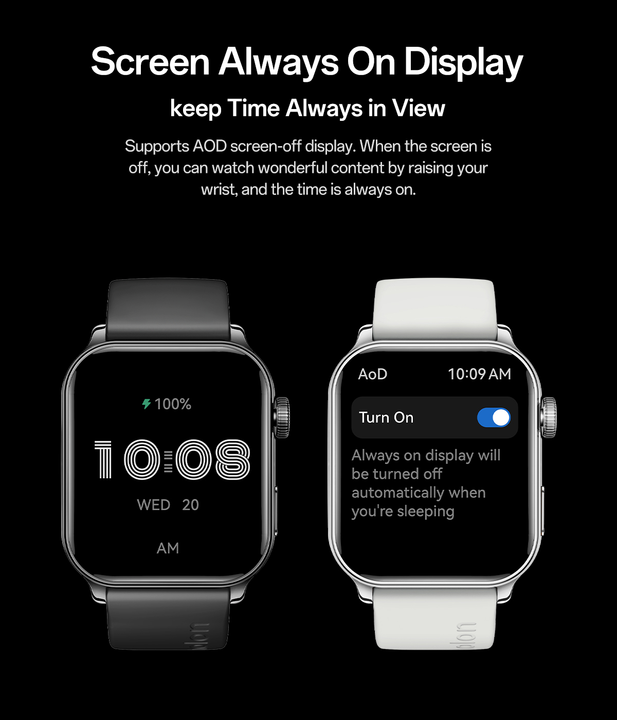 Aolon GTR 3& GTS 3 Smart Watch 8.8mm Ultra-thin Amoled AOD 40mm Health ...