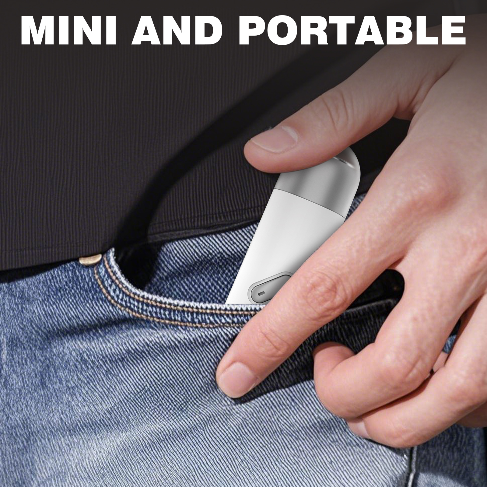 Men Mini Pocket Grooming Tool 2 In 1 Nose Hair Trimmer And Electric ...