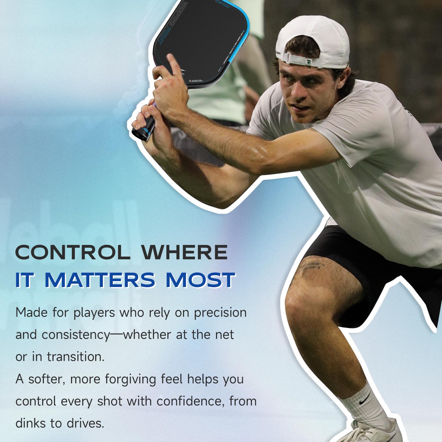 Warping Point Sophon T700 Pickleball Paddle Gen 4 Foam core Control ...