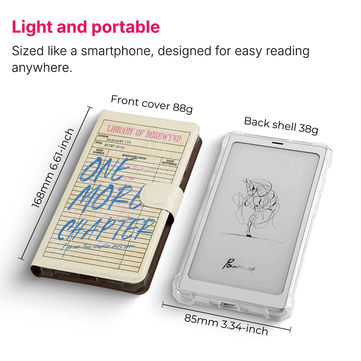 Murmole Hand Drawn Cover suit for Boox Palma2 Palma2pro Detachable ...