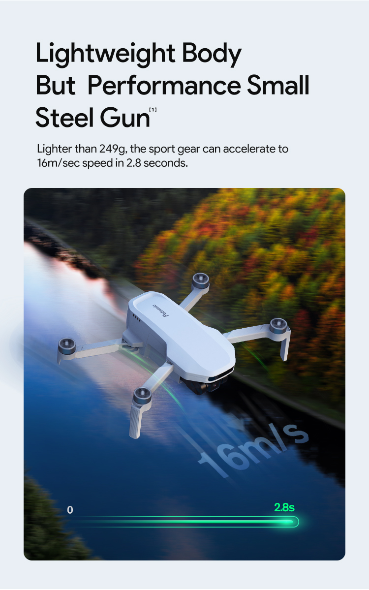 Potensic Atom SE - Camera Drone | 29-Min Max Flight Time | Level 5 Wind ...